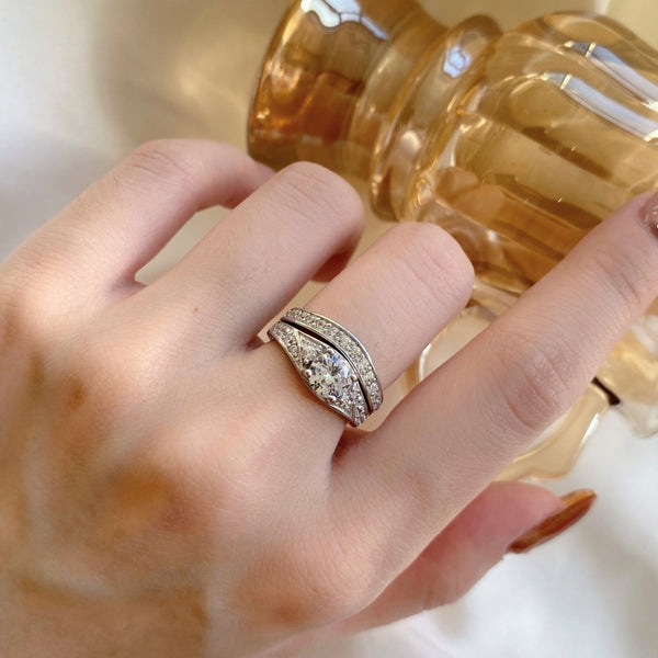 PURE 925 SILVER Audrey Ring Set