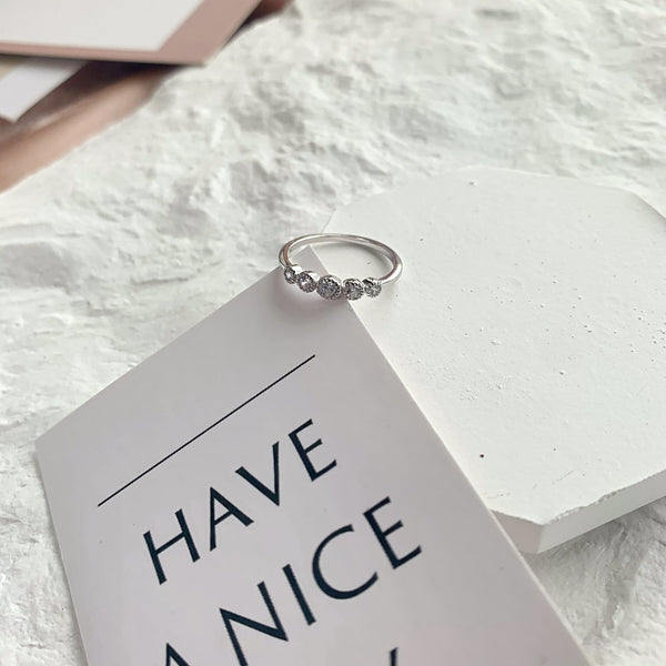PURE 925 SILVER Stacey Ring