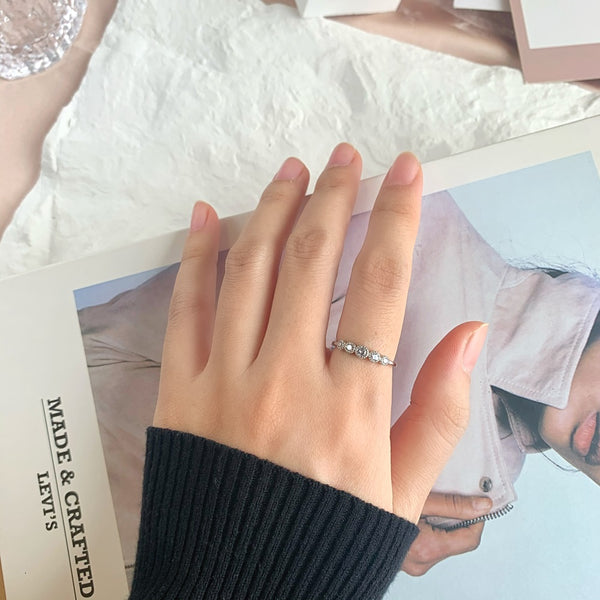 PURE 925 SILVER Stacey Ring