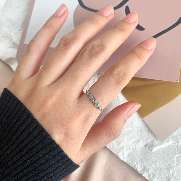 PURE 925 SILVER Stacey Ring
