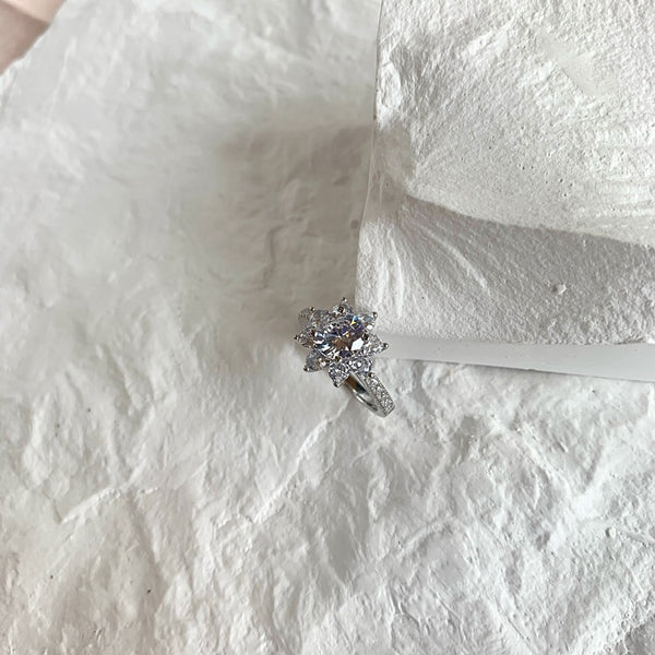 PURE 925 SILVER Yasmin Ring