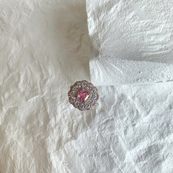 PURE 925 SILVER Peony Ring