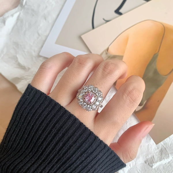 PURE 925 SILVER Peony Ring