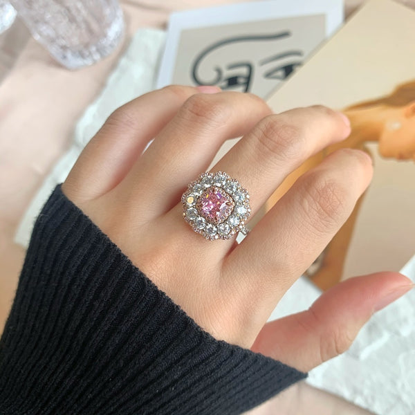 PURE 925 SILVER Peony Ring
