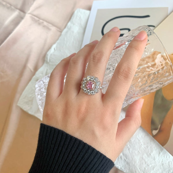 PURE 925 SILVER Peony Ring