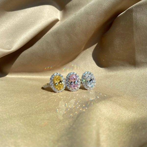 PURE 925 SILVER YELLOWTiffany Ring
