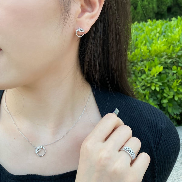 PURE 925 SILVER Anastasia Jewelry Set