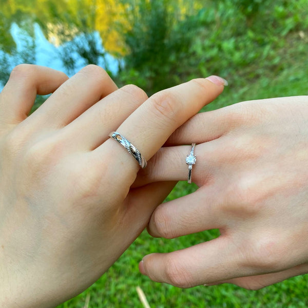 PURE 925 SILVER Ariel Ring