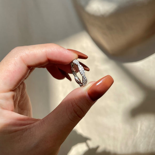 PURE 925 SILVER Infinity Ring