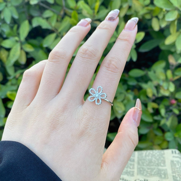 PURE 925 SILVER Poppy Ring