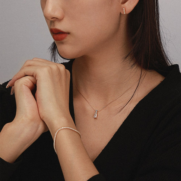 PURE 925 SILVER (Gold Plated)Karley Bracelet