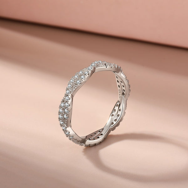 PURE 925 SILVER Infinity Ring