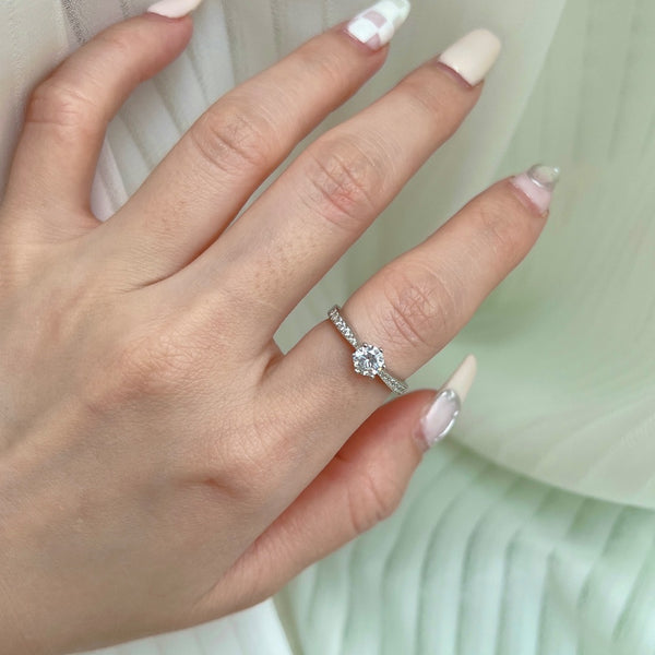 PURE 925 SILVER Ariana Ring