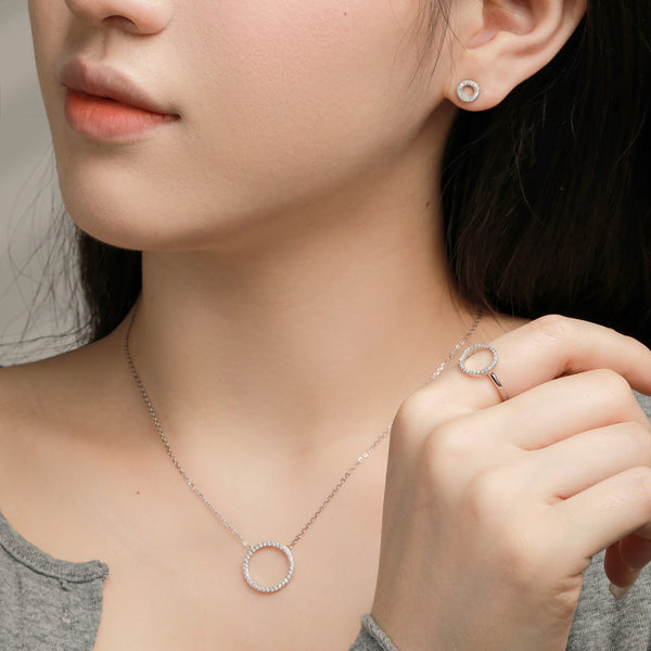 PURE 925 SILVER Alyssa Necklace