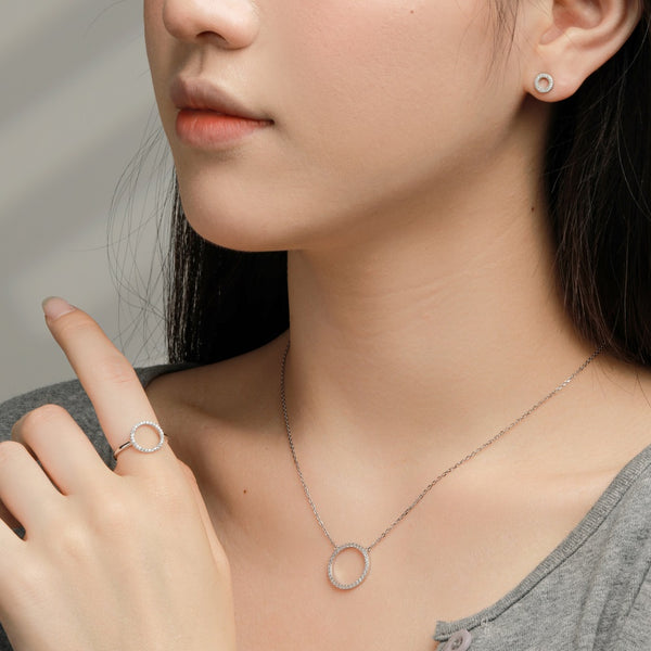 PURE 925 SILVER Alyssa Necklace