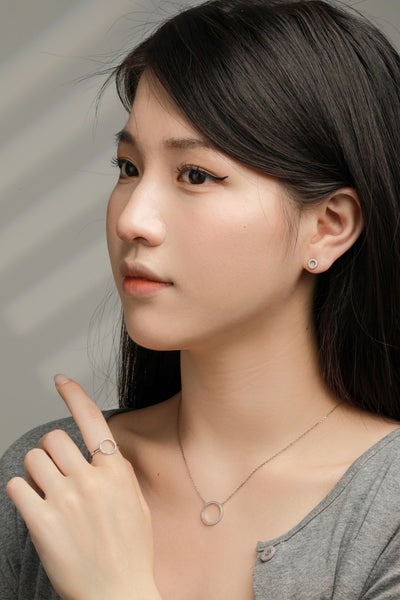 PURE 925 SILVER Alyssa Necklace