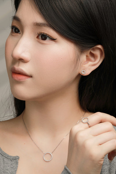 PURE 925 SILVER Alyssa Necklace