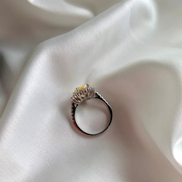 PURE 925 SILVER YELLOWTiffany Ring