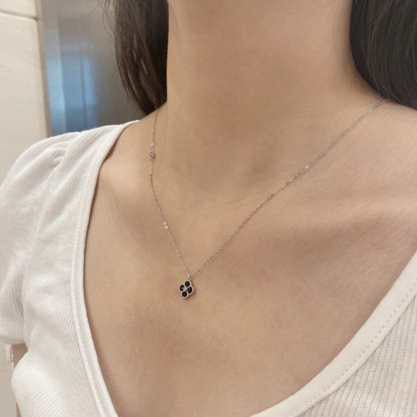 PURE 925 SILVER (Gold Plated)Azalea Necklace
