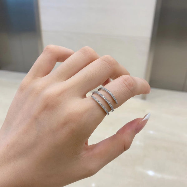 PURE 925 SILVER Cadence Ring