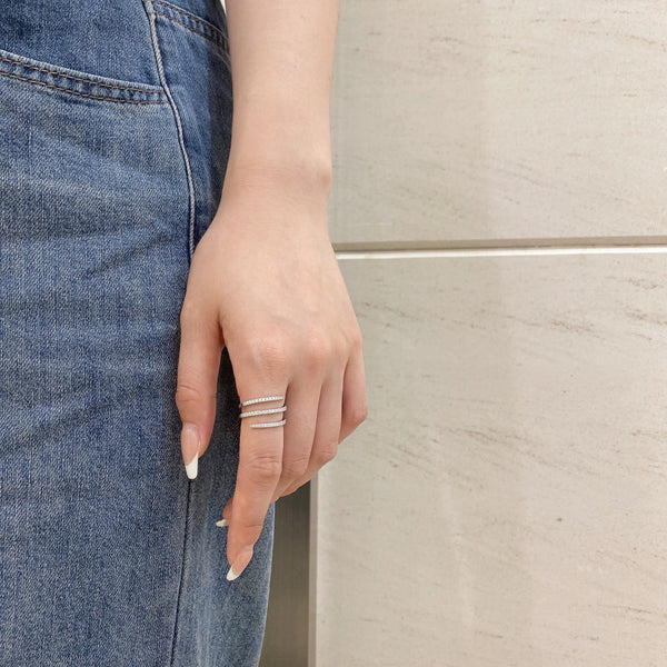 PURE 925 SILVER Cadence Ring