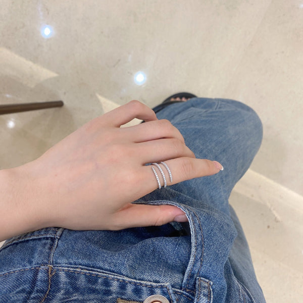 PURE 925 SILVER Cadence Ring