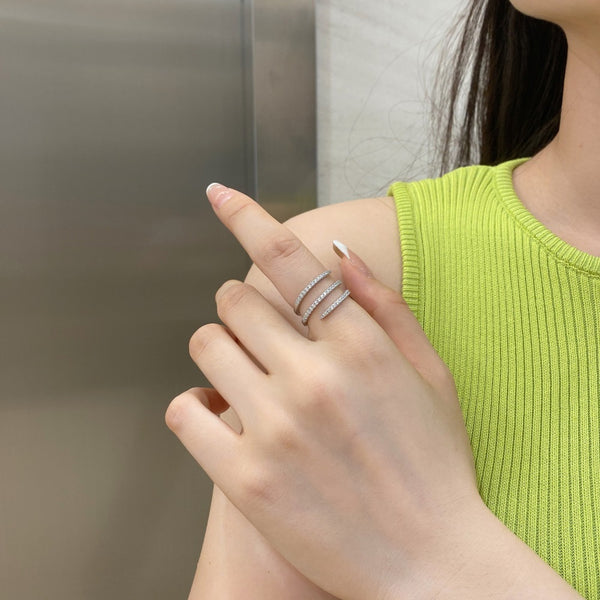 PURE 925 SILVER Cadence Ring