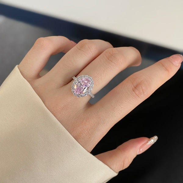 PURE 925 SILVER PINKTiffany Ring