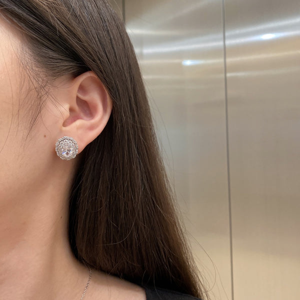 PURE 925 SILVER Primrose Earrings