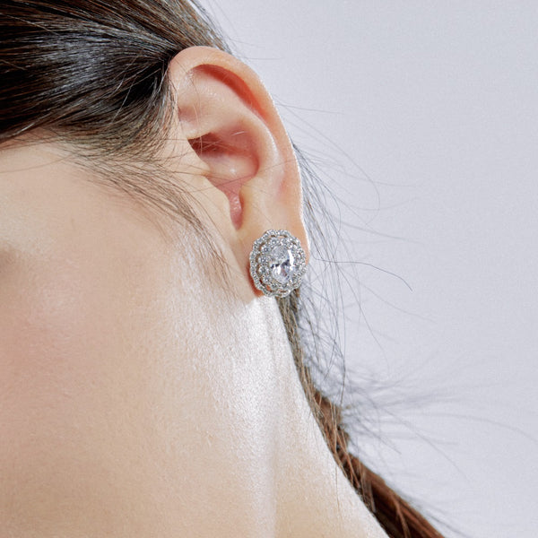 PURE 925 SILVER Primrose Earrings