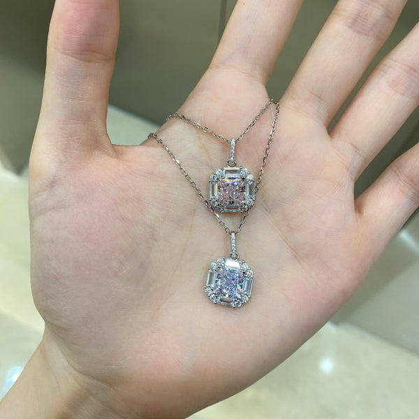 PURE 925 SILVER (PINK)Miranda Necklace