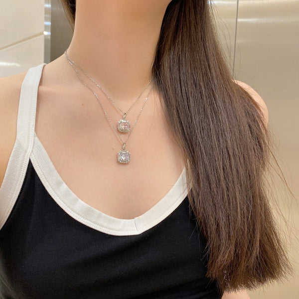 PURE 925 SILVER (PINK)Miranda Necklace