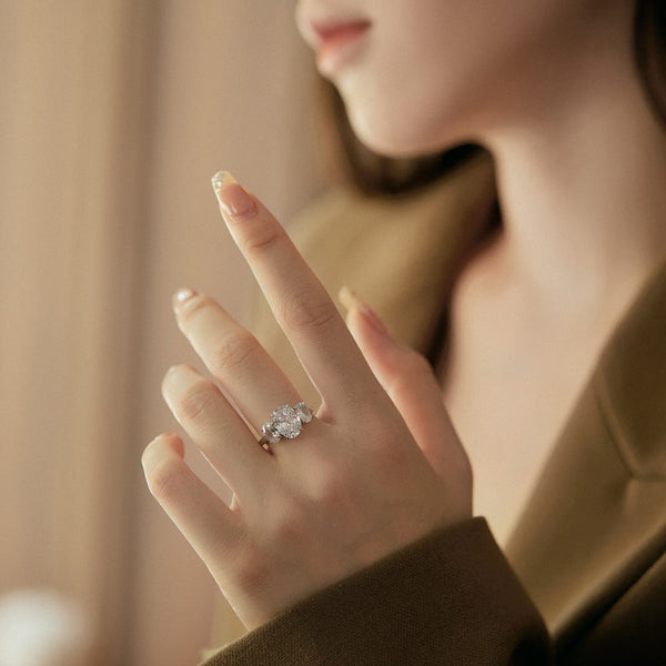 PURE 925 SILVER Cristina Ring