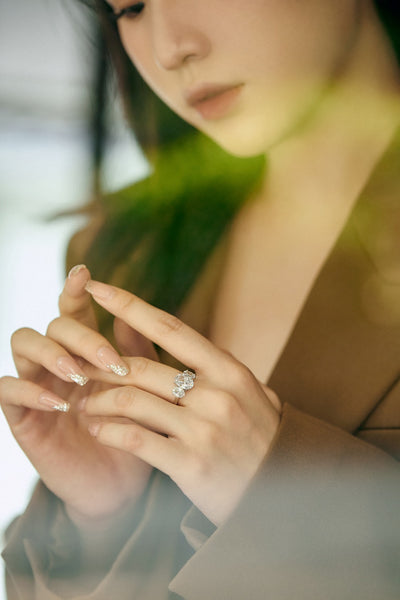 PURE 925 SILVER Cristina Ring