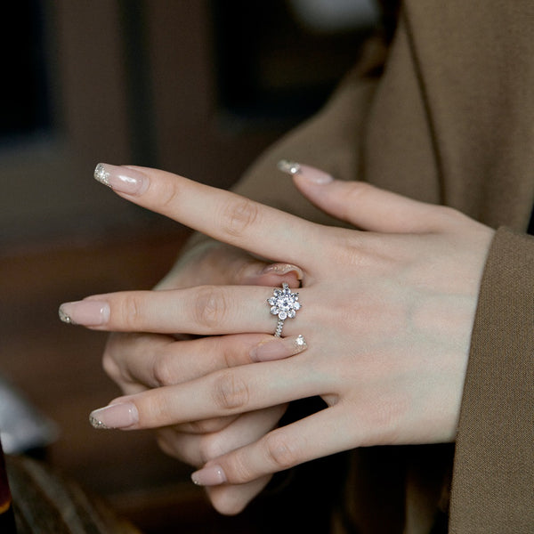 PURE 925 SILVER Yasmin Ring