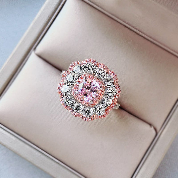 PURE 925 SILVER Peony Ring