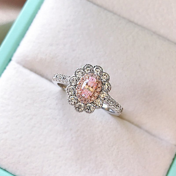 PURE 925 SILVER PINK Jamille Ring