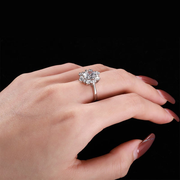 PURE 925 SILVER Fleur Ring