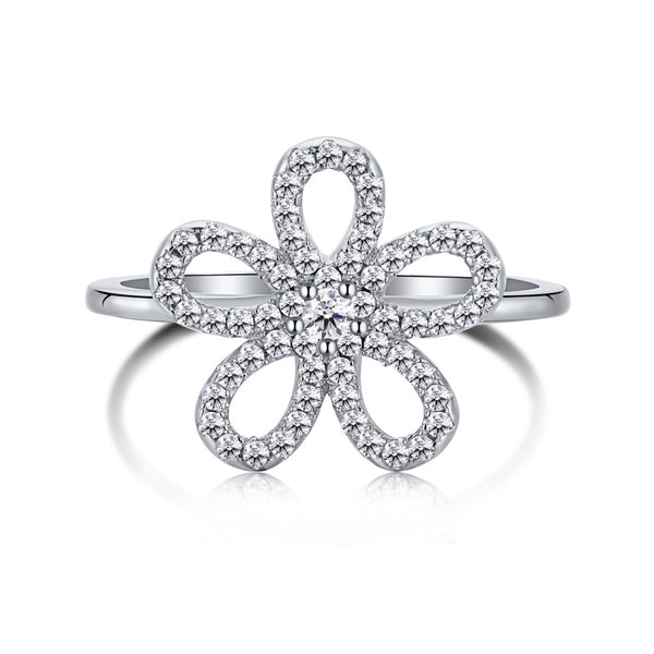 PURE 925 SILVER Poppy Ring