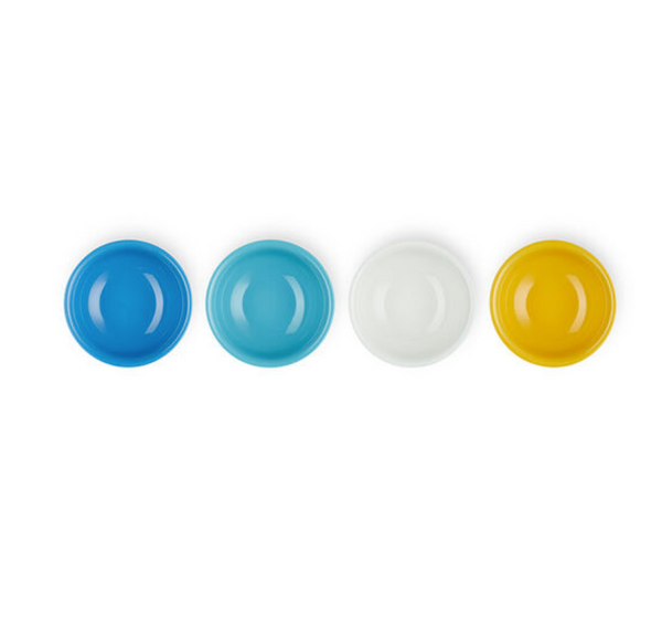 Le Creuset Riviera Collection Multicolor Mini Bowl, Set of 4
