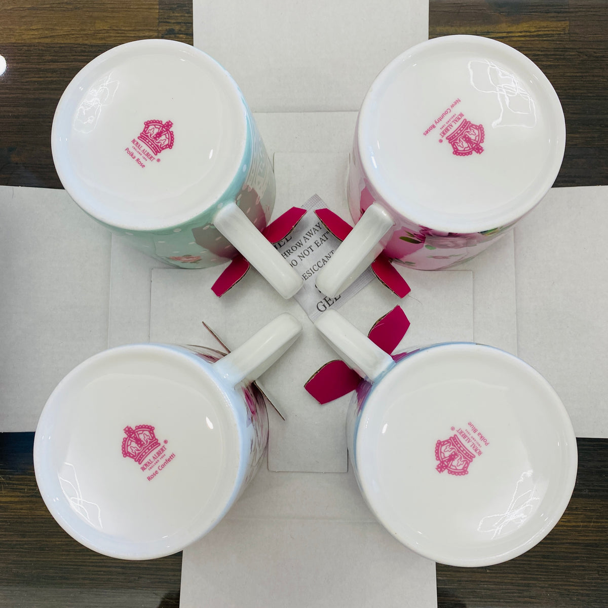 Royal Albert Dinnerware, Set of Old Country Roses Mugs