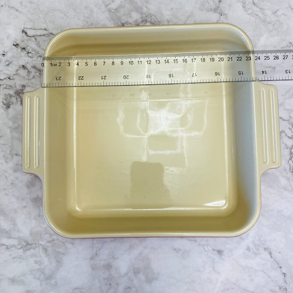 Le Creuset  Classic Square Dish 1.5qt 23cm (SECOND CHOIX) - CERISE