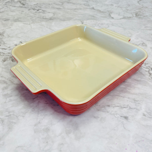 Le Creuset  Classic Square Dish 1.5qt 23cm (SECOND CHOIX) - CERISE