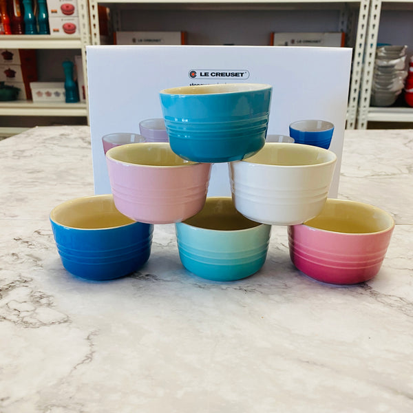 Le Creuset Mini Ramekins 3 1/2 fl. oz., Set of 6 - MULTICOLOR