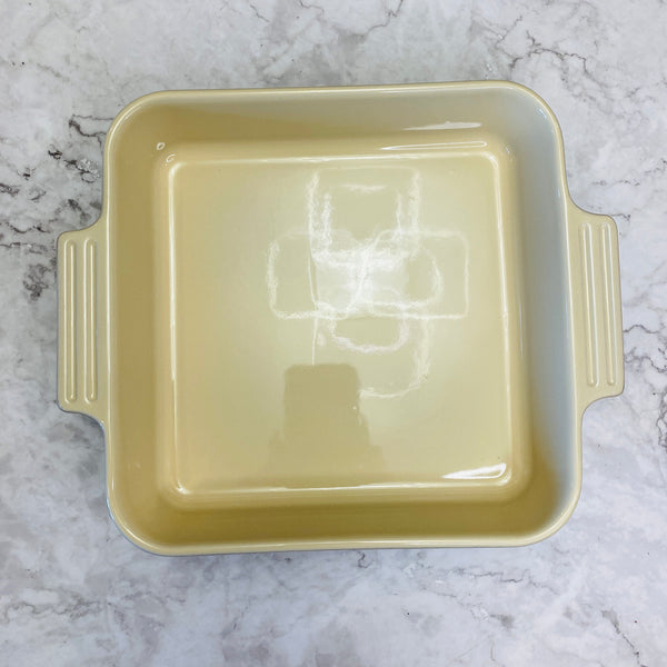 Le Creuset Stoneware Square Dish 23cm (SECOND CHOIX)- BLACK ONYX