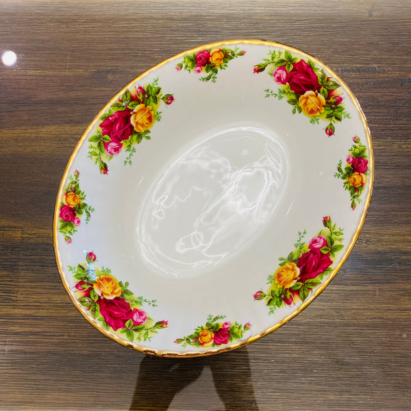 Royal Albert  Old Country Roses 32 oz. Open Vegetable Bowl