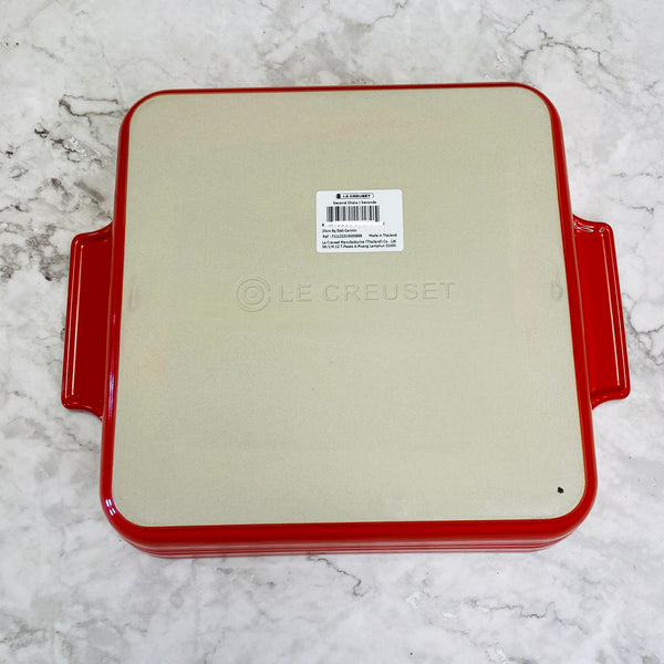Le Creuset  Classic Square Dish 1.5qt 23cm (SECOND CHOIX) - CERISE