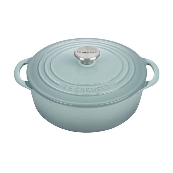 Le Creuset Shallow Round Oven 2.75QT 22cm - SEA SALT