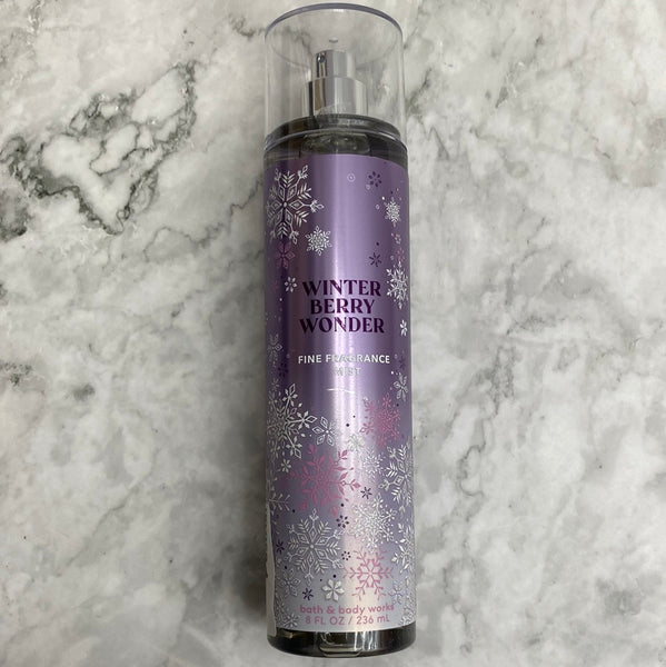 Bath & Body Works WINTERBERRY WONDER Fine Fragrance Mist