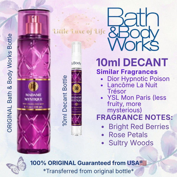 BBW 10ml DECANT Fine Fragrance Mist | 100% ORIGINAL USA🇺🇸